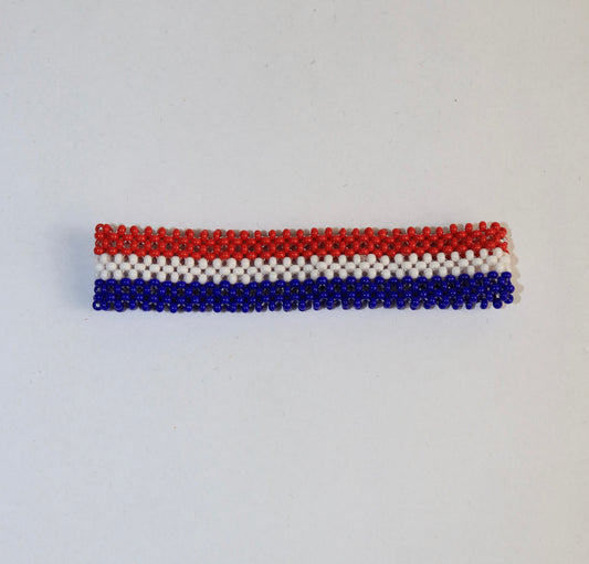 Nedherland flag beads bracelet