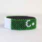 Pakistan flag beads bracelet hand made