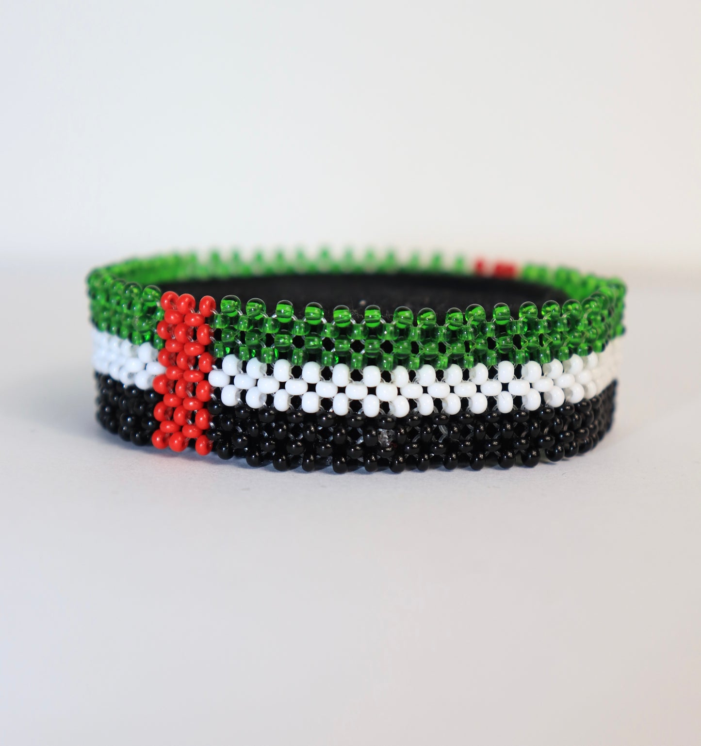 UAE  flag beads bracelet