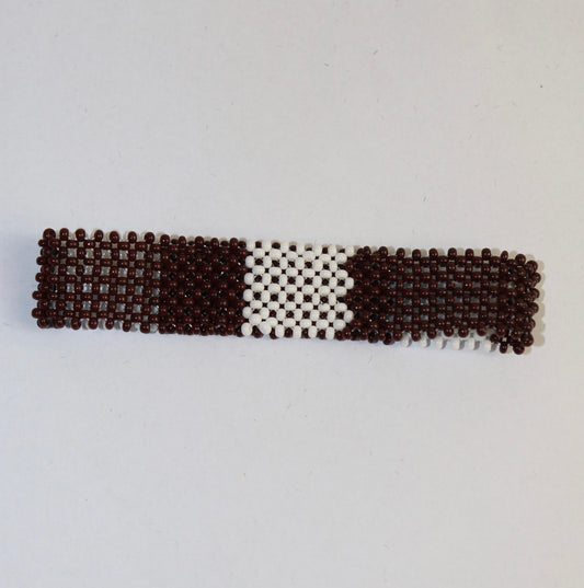 Qatar flag beads bracelet hand made