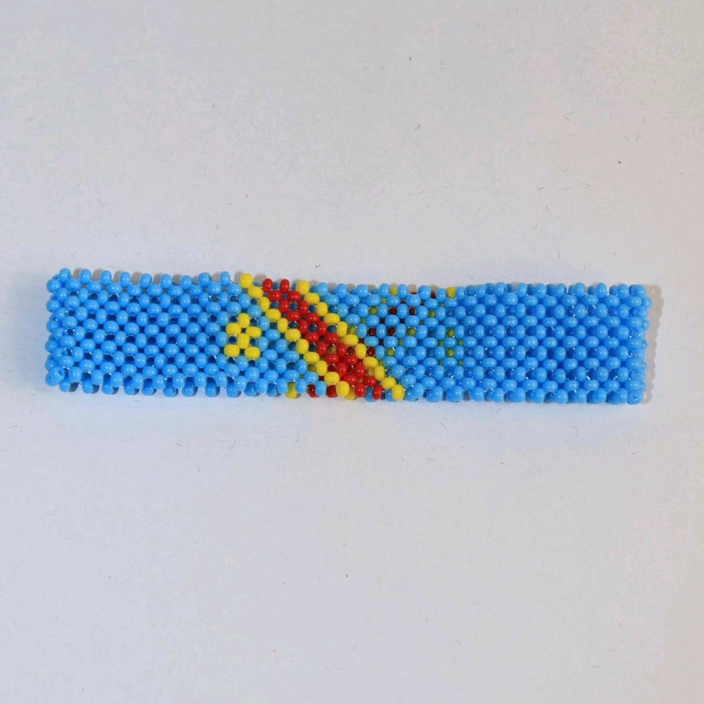 Congo flag bracelet