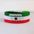 Somali land flag bracelet