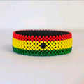 Ghana flag bracelet