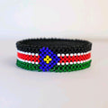 South sudan flag bracelet