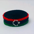 Libya flag bracelet