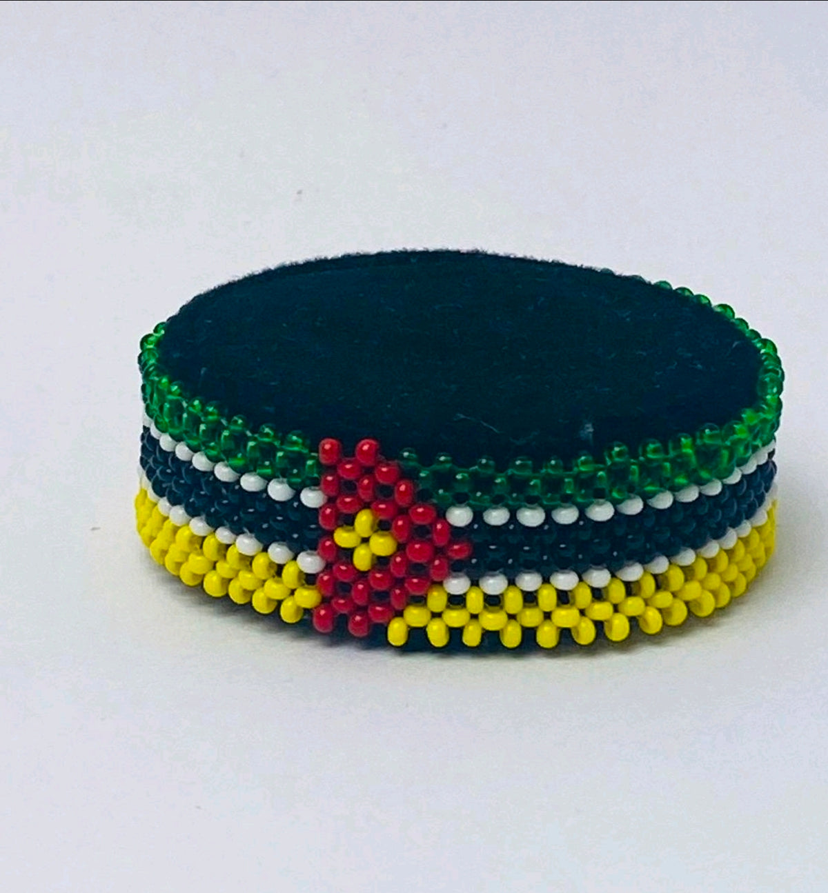 Mozambique flag bracelet