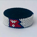 Nepal flag bracelet