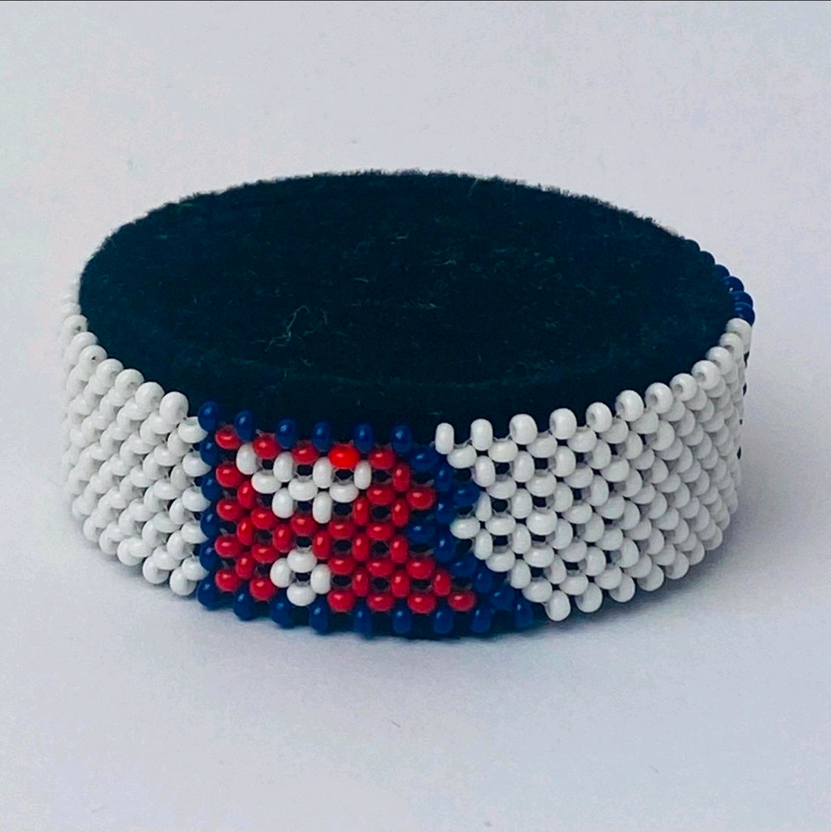 Nepal flag bracelet