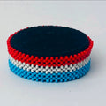 Luxembourg flag bracelet