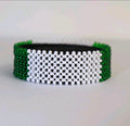 Nigeria flag bracelet