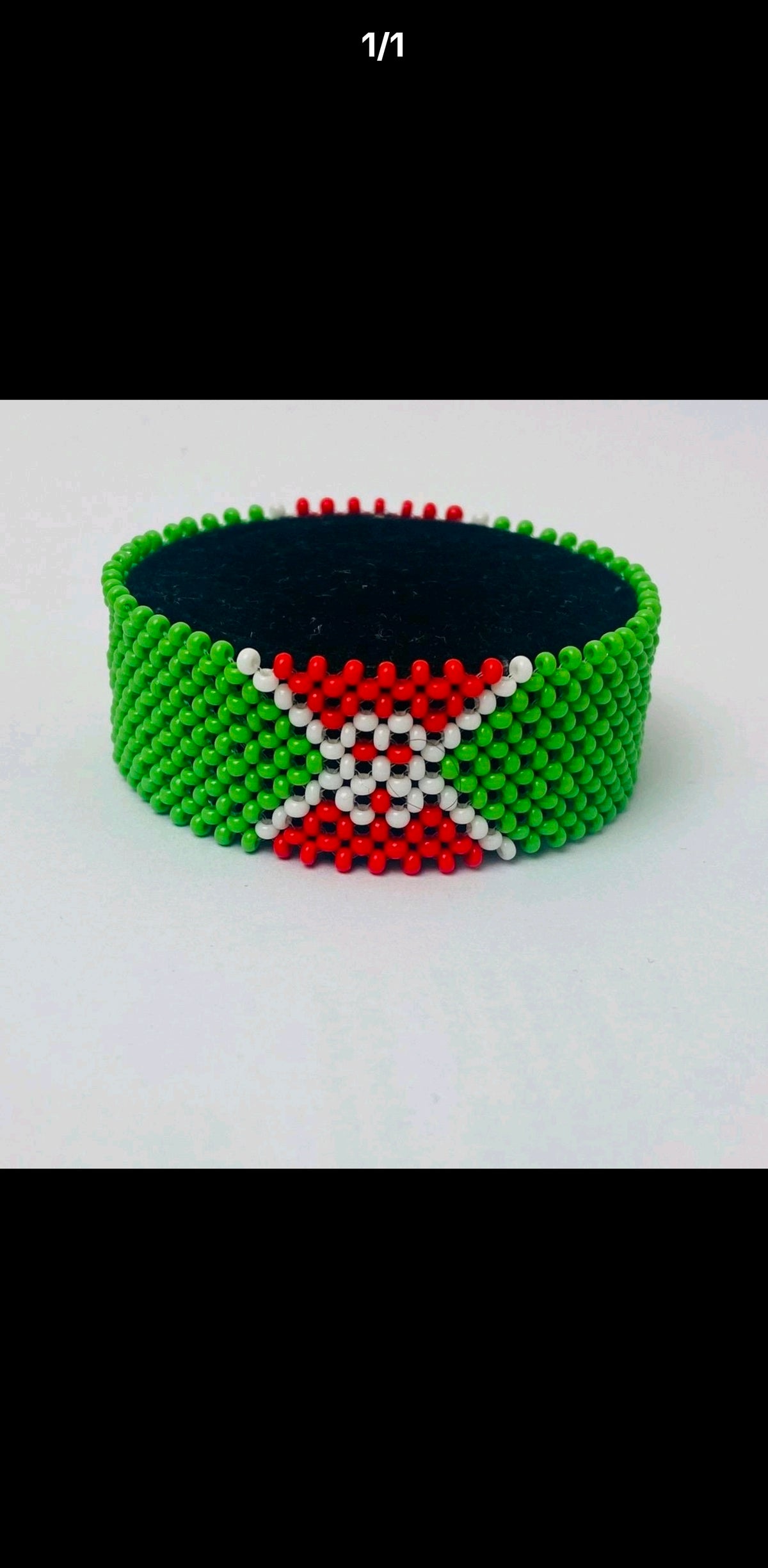 Burundi flag bracelet