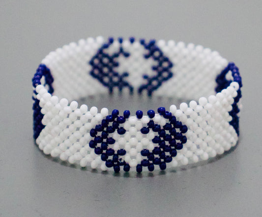 F white bracelet