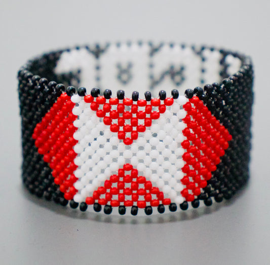 HSBC beads bracelet black