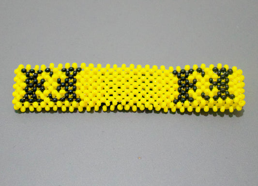 Yellow Fendi bracelet