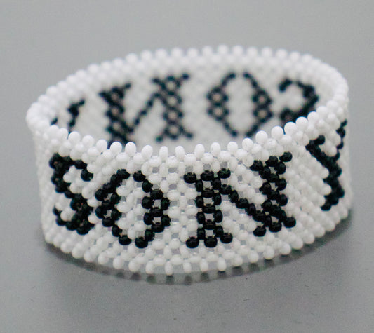 SONY white bracelet